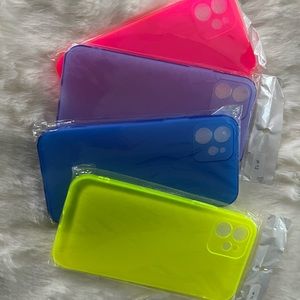 iPhone 12 silicone cases 4pk